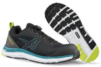 Scarpe antinfortunistiche Albatros AER55 Impulse Black Blue QL Low Boa S1P ESD HRO SRA 647502