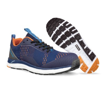 Scarpe antinfortunistiche Albatros AER55 Impulse Black Orange Low S1P ESD HRO SRA 647510