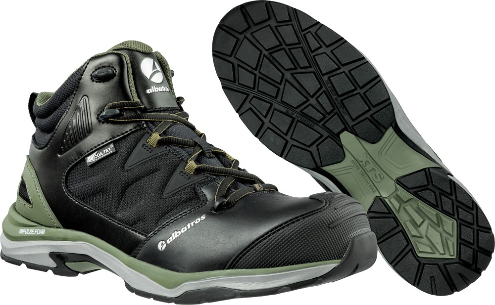 Scarpe antinfortunistiche Albatros Ultratrail ctx mid S3 ESD WR HRO SRC 636220