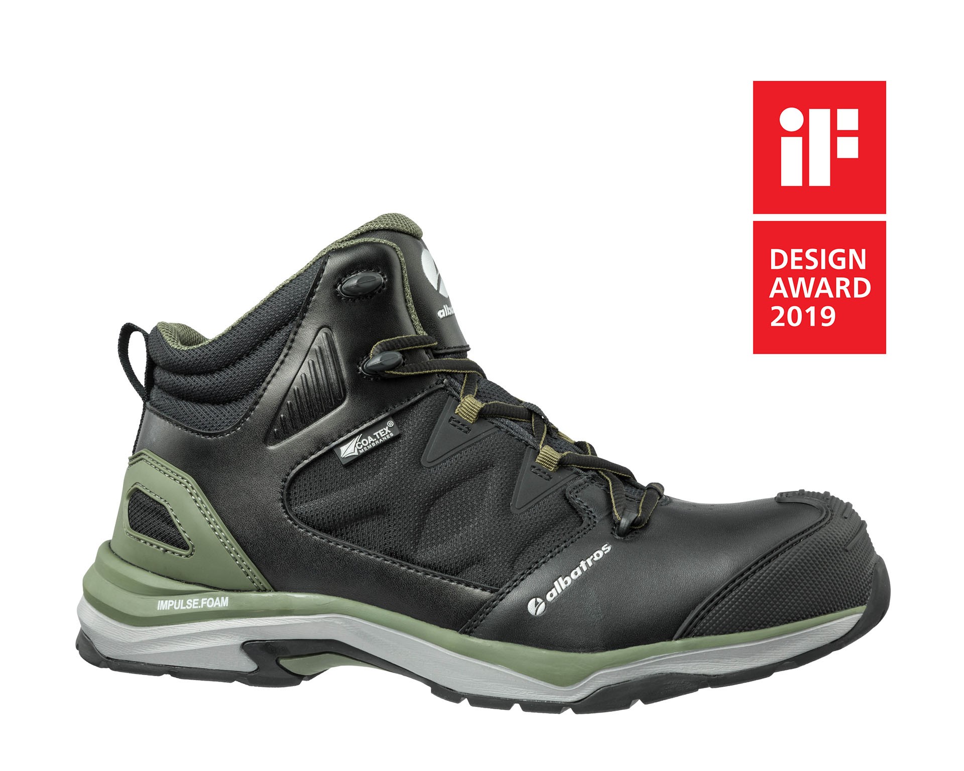 Scarpe antinfortunistiche Albatros Ultratrail ctx mid S3 ESD WR HRO SRC 636220
