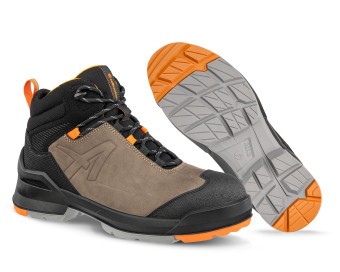 Scarpe antinfortunistiche Albatros Taraval Brown Mid S3L ESD FO SR 638020