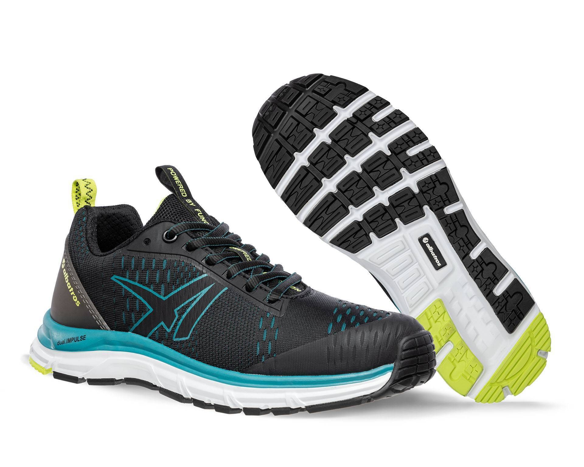 Scarpe Antifortunistiche Albatros aer55 st black blue low O1 ESD HRO SRA 654940