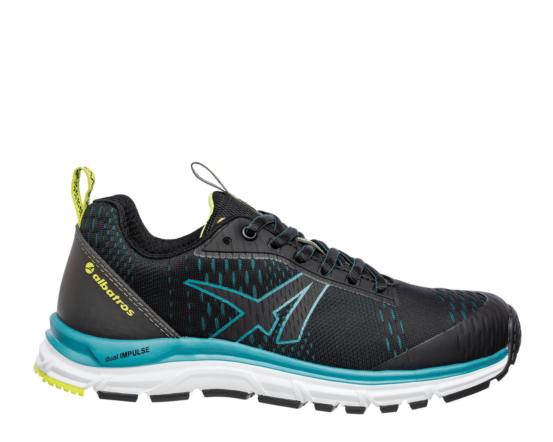 Scarpe Antifortunistiche Albatros aer55 st black blue low O1 ESD HRO SRA 654940
