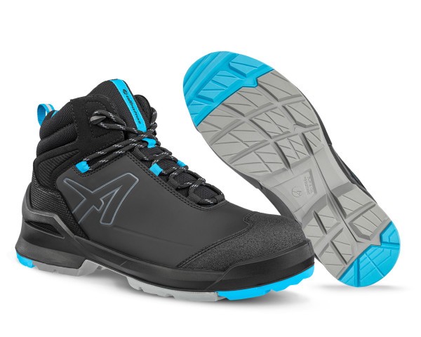 Scarpe Antinfortunistiche Albatros Taraval Black/blu Mid S3L ESD FO SR 638040