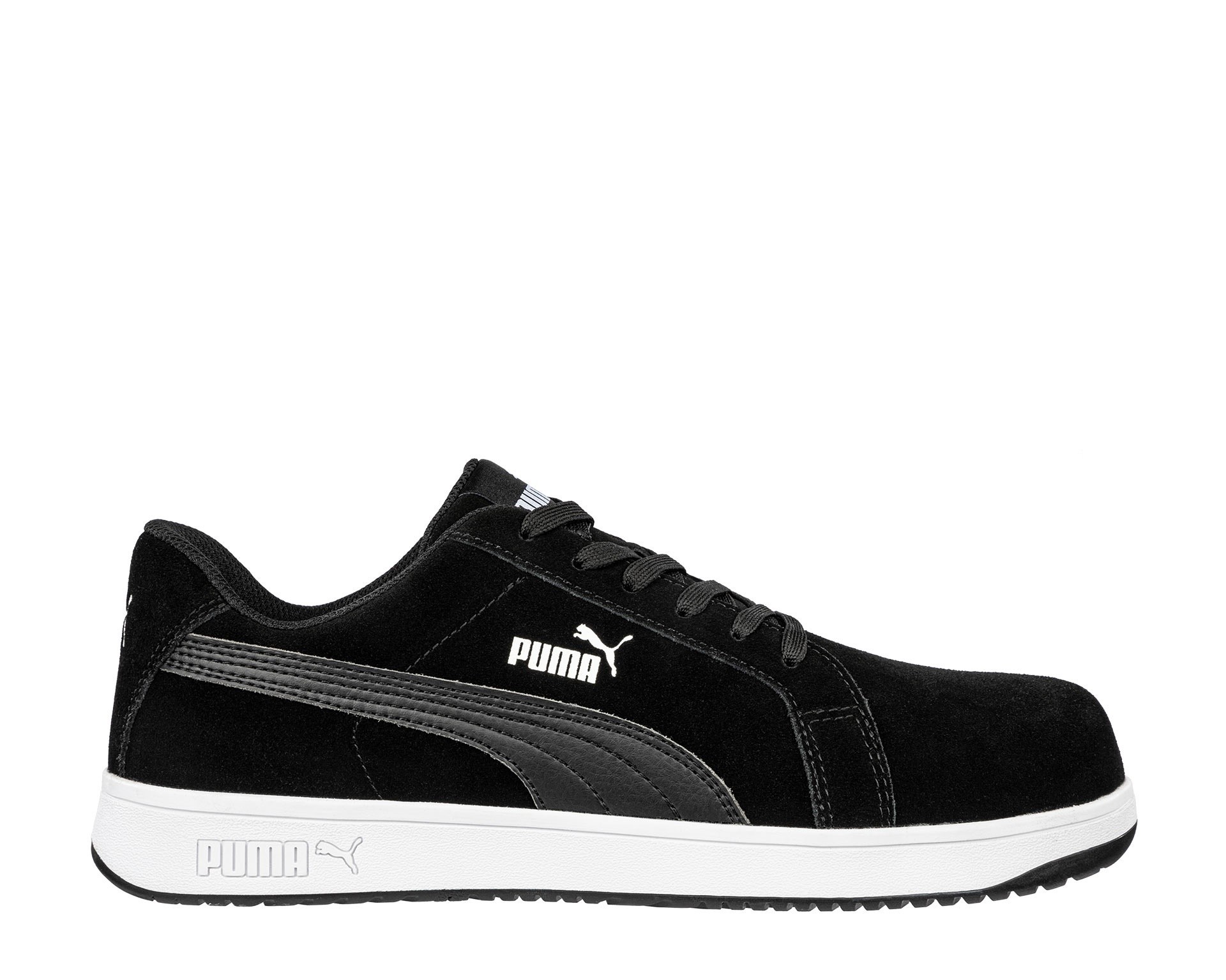 Scarpe antinfortunistiche Puma Iconic Suede Black Low S1P FO HRO ESD SRC 640010