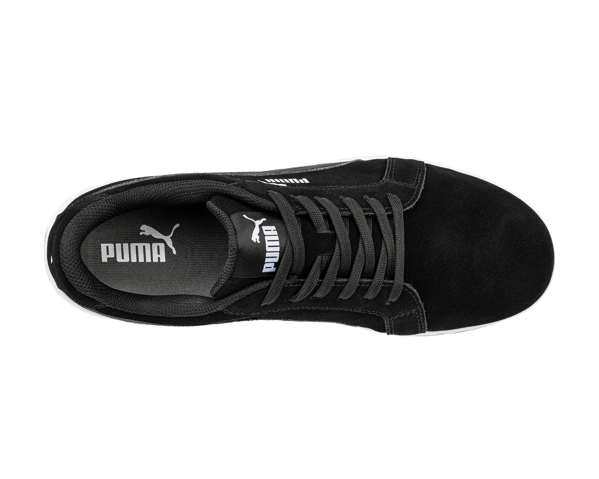 Scarpe antinfortunistiche Puma Iconic Suede Black Low S1P FO HRO ESD SRC 640010