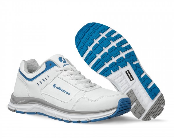 Scarpe Antinfortunistiche Albatros Whiz St White Wins Low O2 ESD HRO SRA 654920