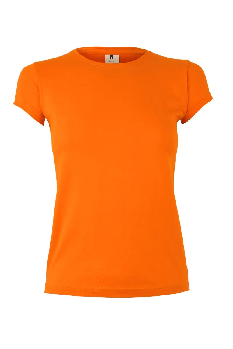 T-Shirt girocollo da Lavoro 100% Cotone Velilla Coral Lady MK170CV