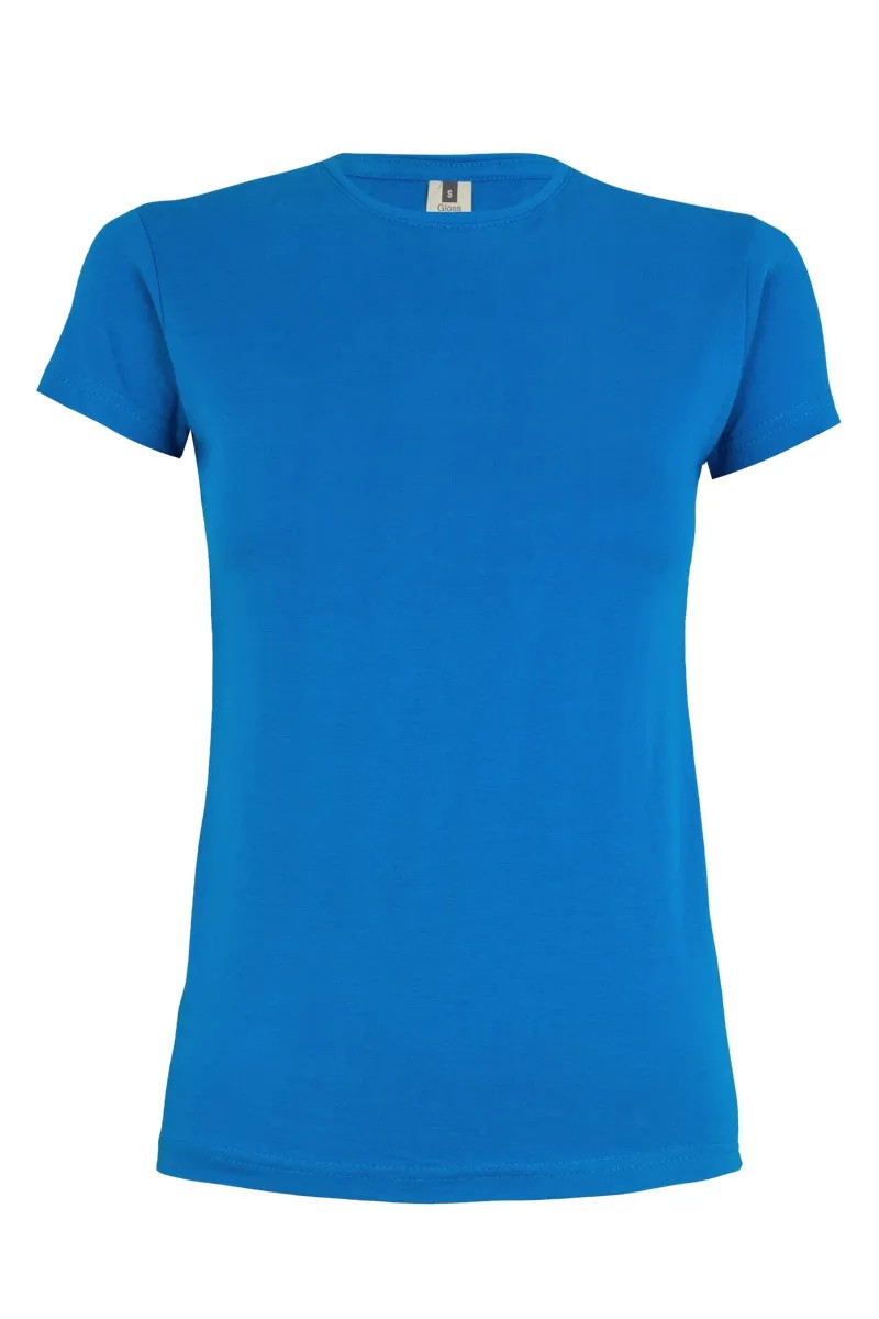 T-Shirt girocollo da Lavoro 100% Cotone Velilla Coral Lady MK170CV