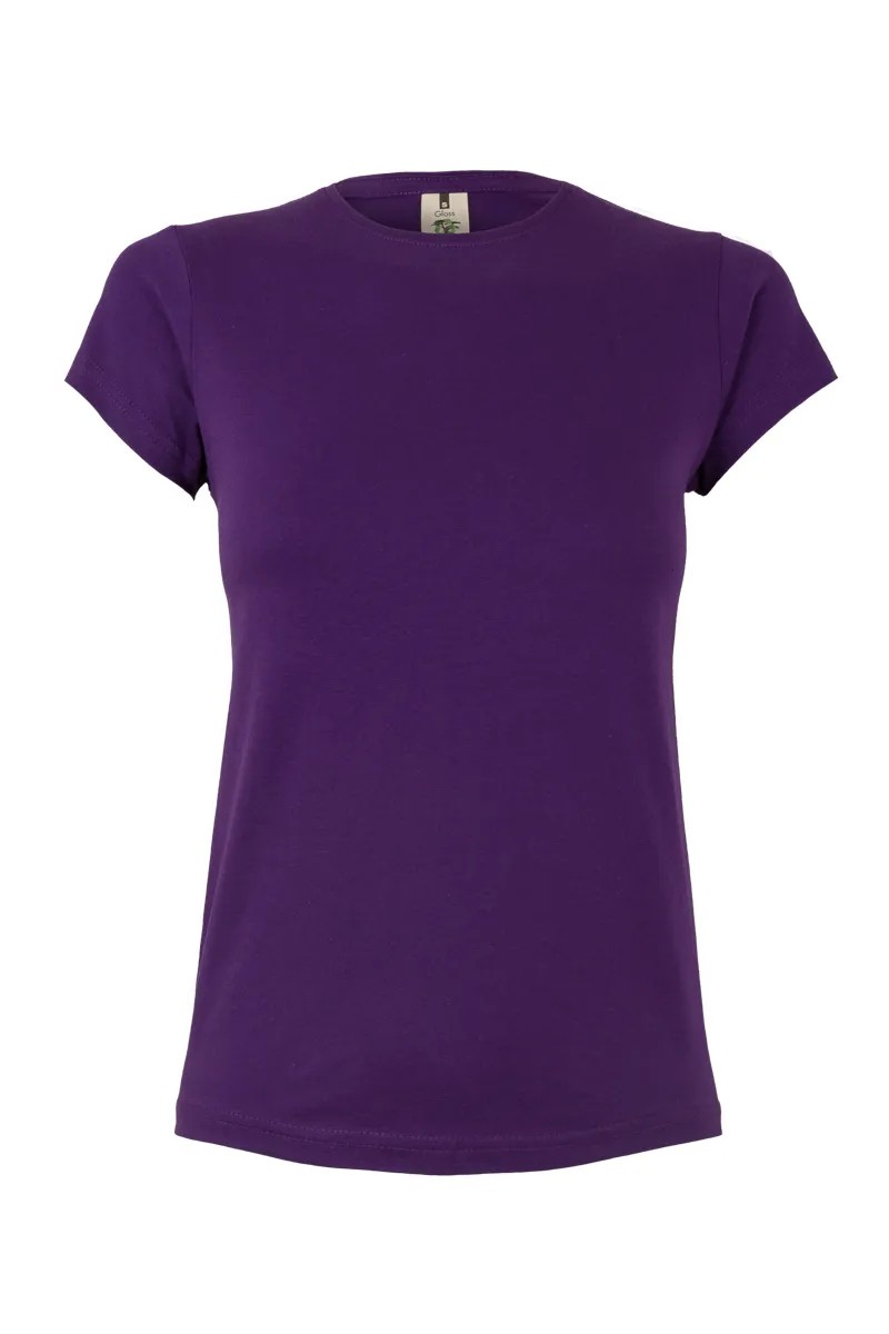 T-Shirt girocollo da Lavoro 100% Cotone Velilla Coral Lady MK170CV