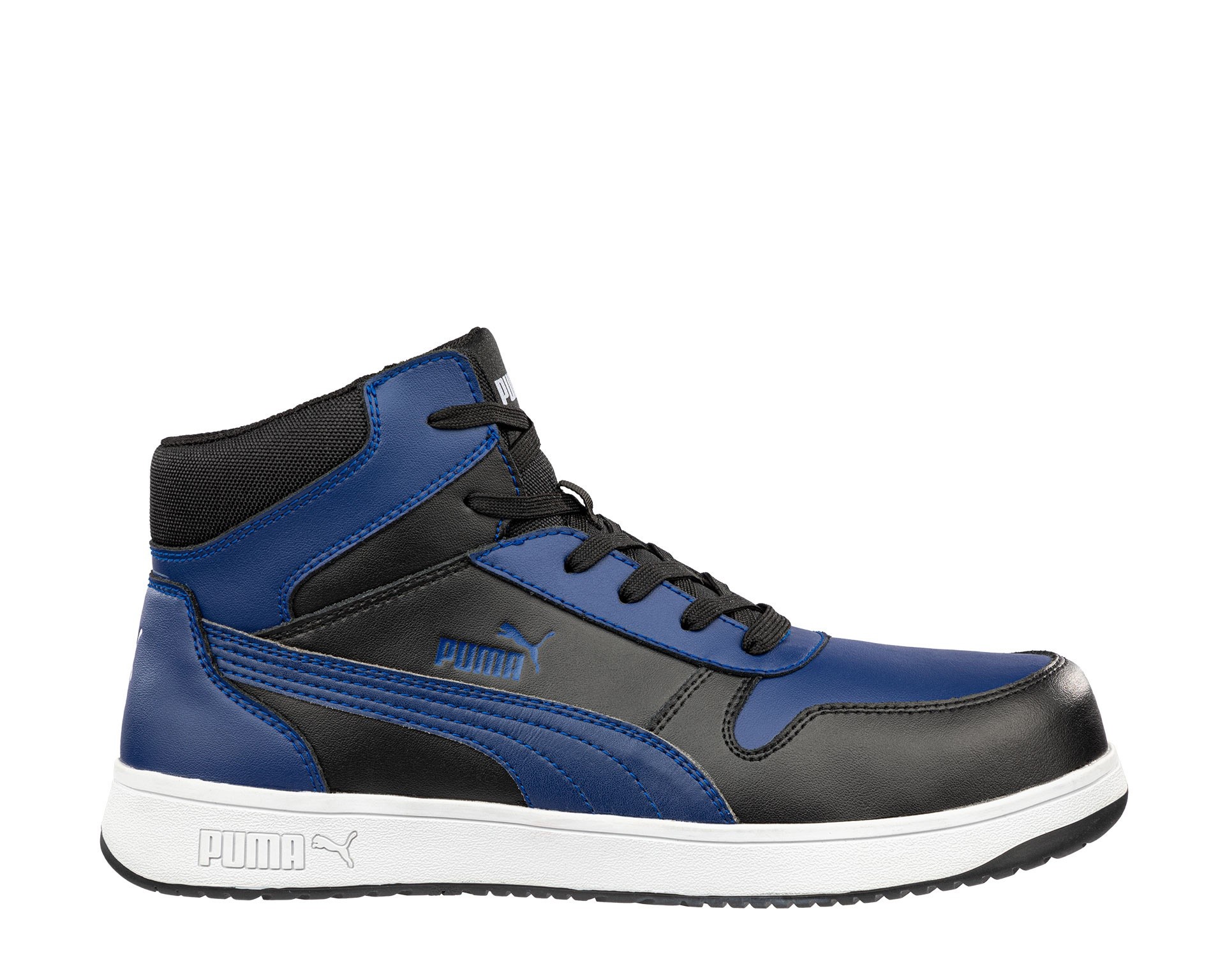 Scarpe antinfortunistiche Puma Frontcourt Blue/Black Mid S3 FO HRO ESD SRC 630070