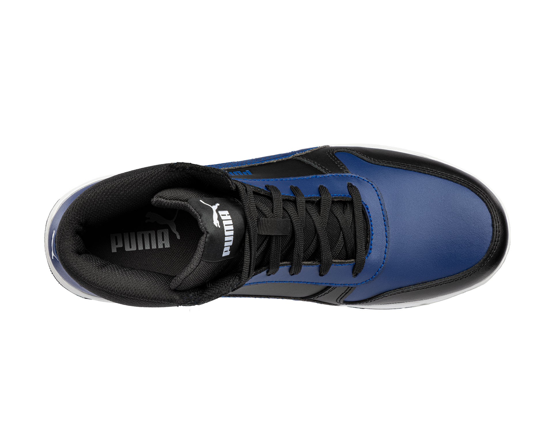 Scarpe antinfortunistiche Puma Frontcourt Blue/Black Mid S3 FO HRO ESD SRC 630070