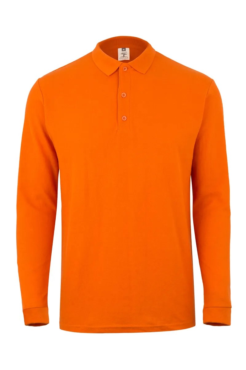 Polo maniche lunghe Unisex da Lavoro Velilla Clifton MK242CV