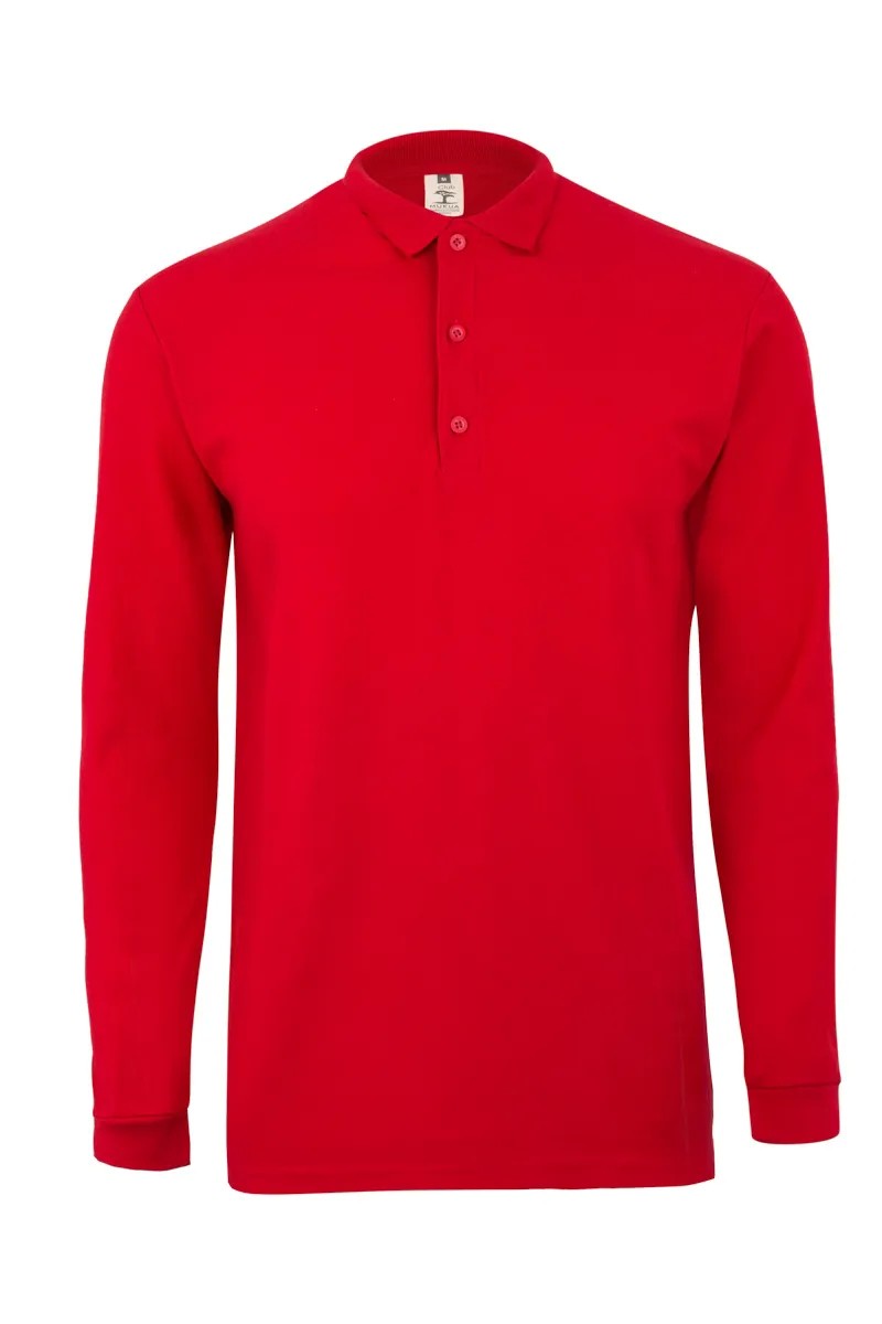 Polo maniche lunghe Unisex da Lavoro Velilla Clifton MK242CV