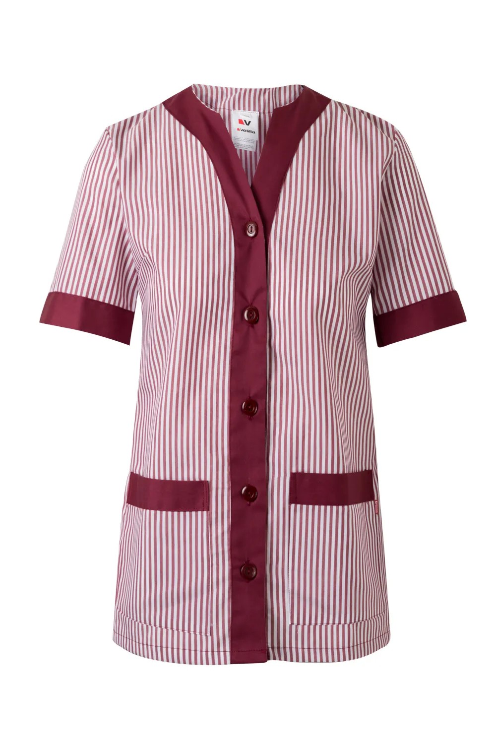 Casacca Sanitaria lunga a maniche corte da Lavoro Multitasche Velilla Lady 579