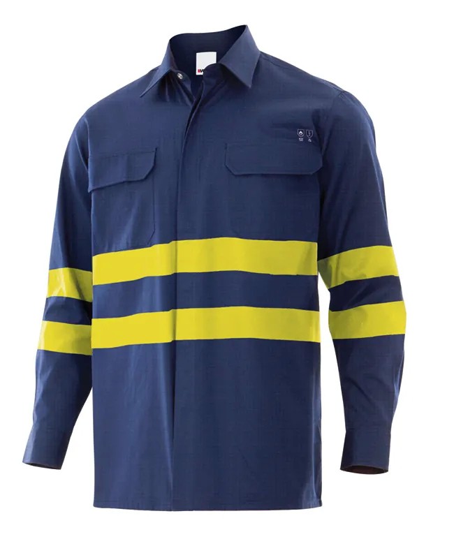 Camicia da Lavoro Alta Visibilit� Ignifuga Antistatica Velilla 605002