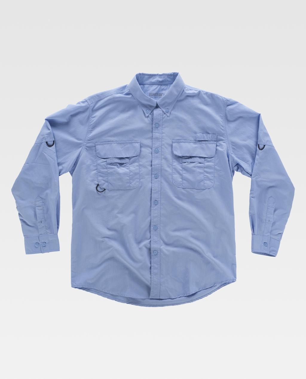 Camicia da Lavoro Workteam Manica Lunga B8500