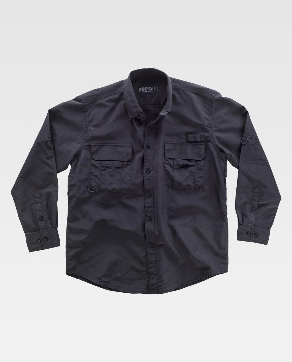 Camicia da Lavoro Workteam Manica Lunga B8500