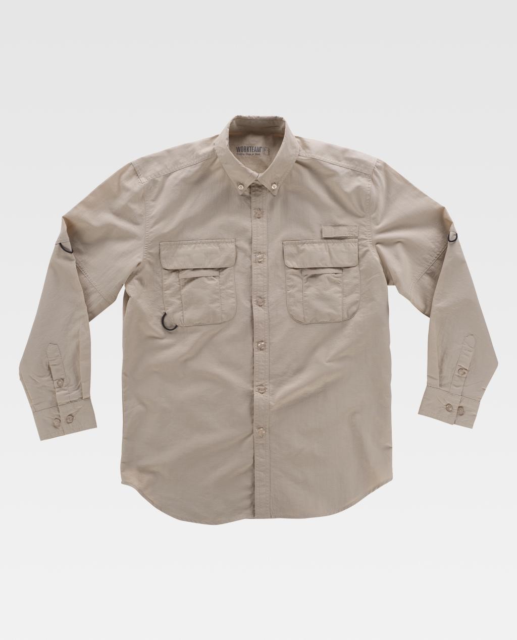 Camicia da Lavoro Workteam Manica Lunga B8500