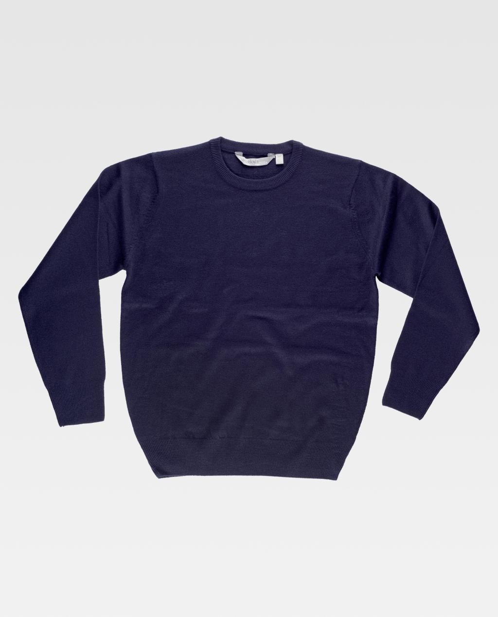 Maglione da Lavoro Workteam Girocollo S5503