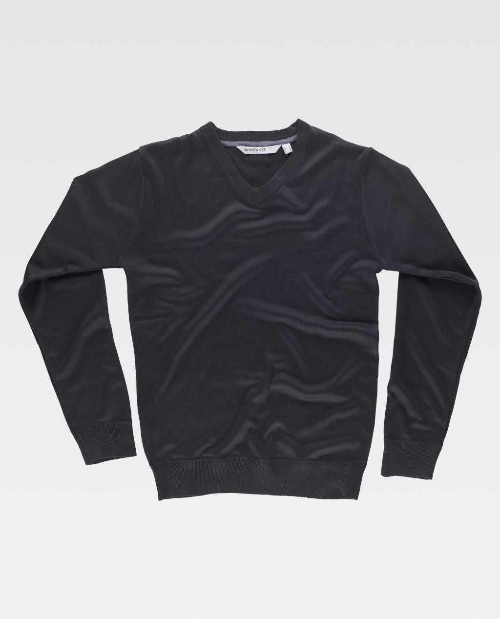 Maglia da Lavoro Workteam con Collo a V S5600