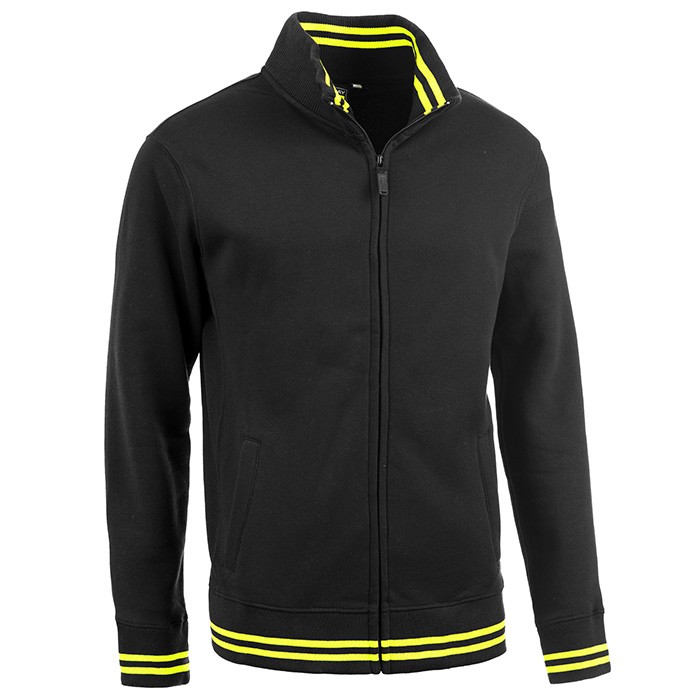 Felpa da Lavoro Stretch Zip Intera Sottozero Eagle Black Line E0931