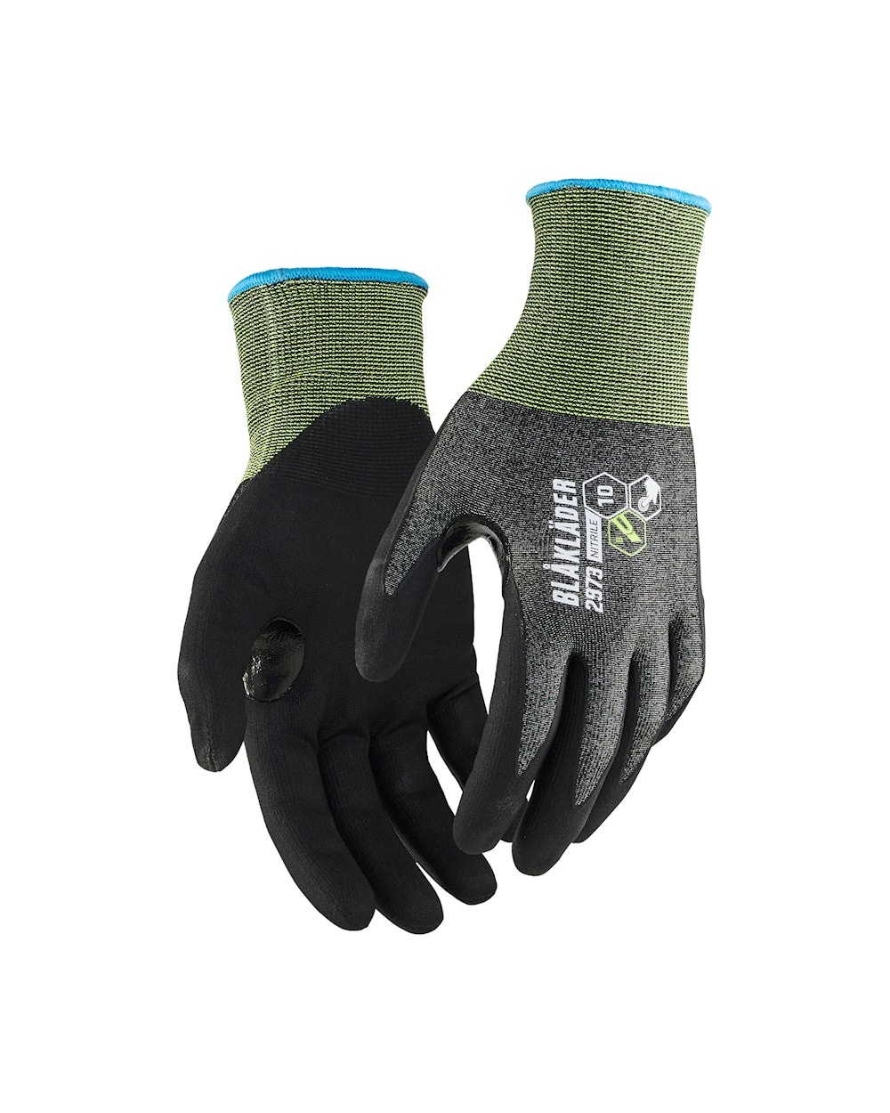 Guanti da Lavoro Blaklader rivestito in nitrile antitaglio livello B 2973147099007