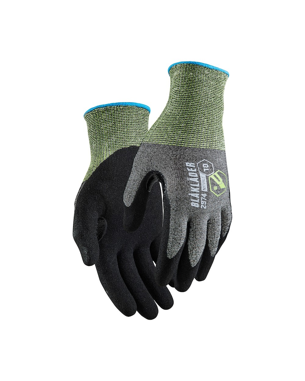 Guanti da Lavoro Blaklader rivestito in nitrile antitaglio livello B 29741471990010