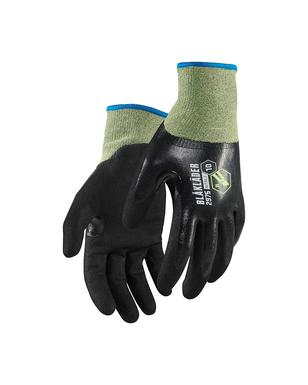 Guanti da Lavoro Blaklader rivestito in nitrile antitaglio livello B wp 29751476990010