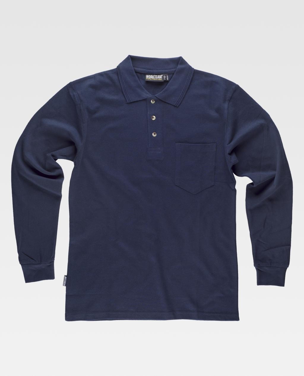 Polo da Lavoro Workteam Manica Lunga S6508