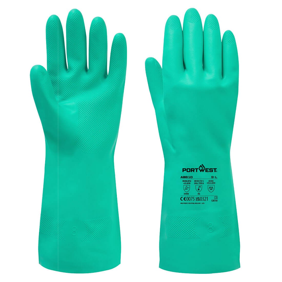 Guanti da Lavoro Spalmati Nitrile Antitaglio Portwest AB810