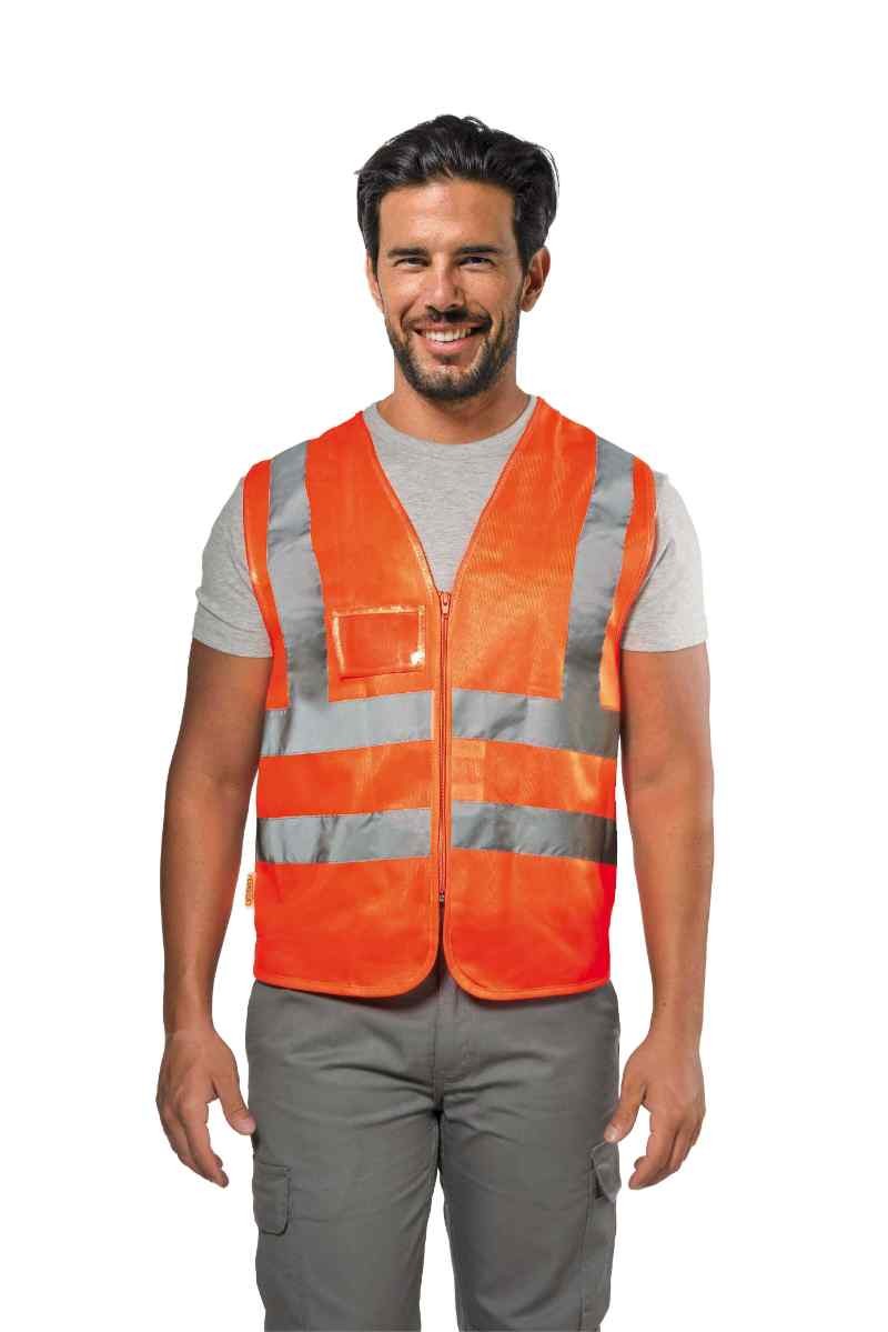 Gilet da Lavoro estivo Alta visibilit� Logica HV015/AR-L