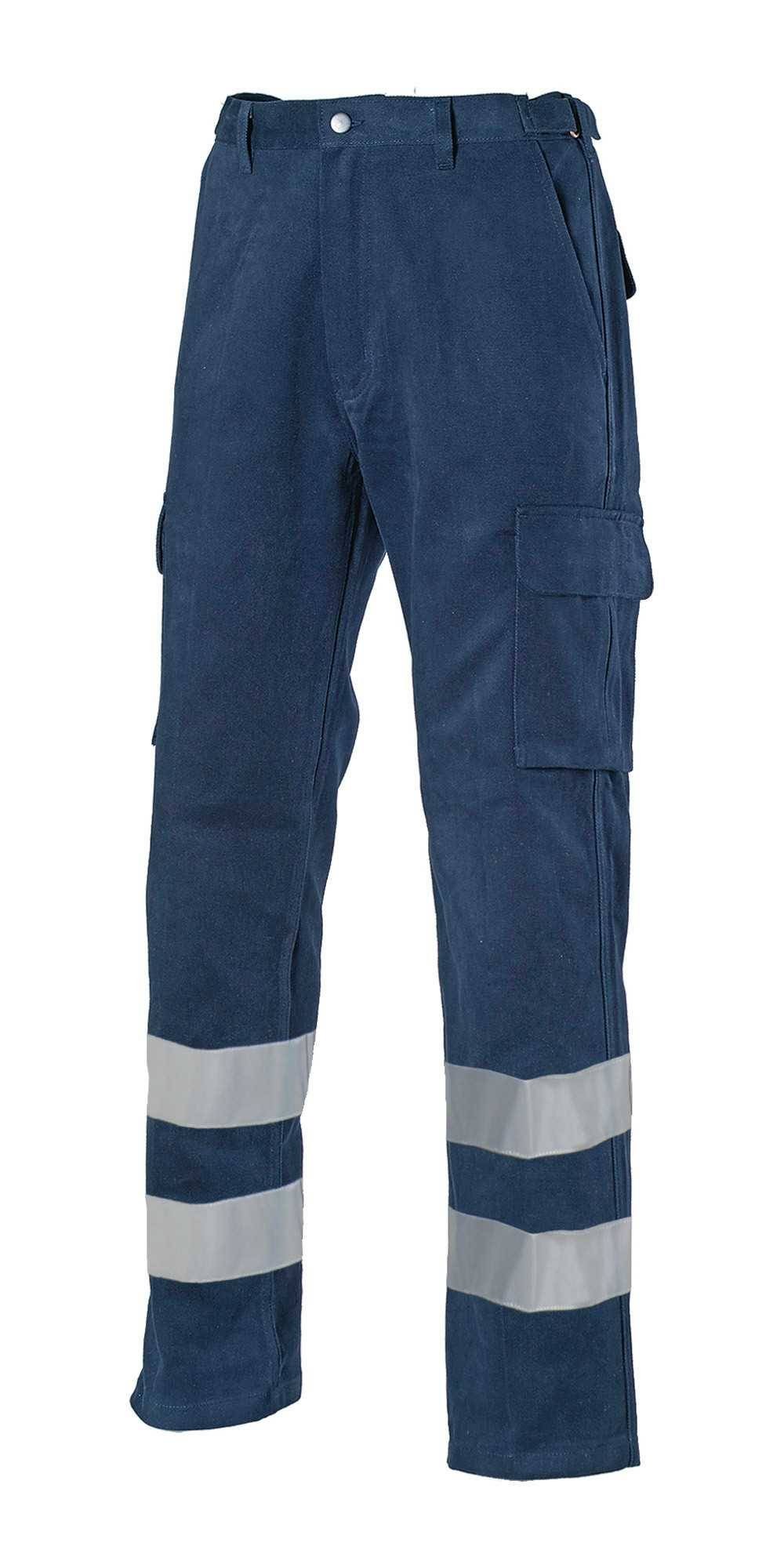 Pantalone da lavoro 100% cotone Alta visibilit� Multitasche Logica 8030K4AID-L