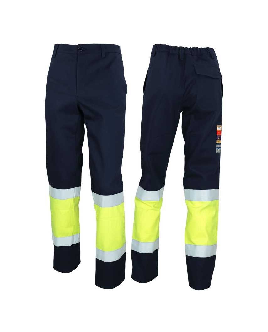 Pantalone da lavoro Alta visibilit� Multitasche Ignifugo Antistatico Pentavalente Logica CORFU-L