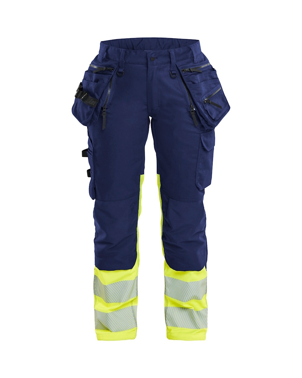 Pantaloni da Lavoro Alta Visibilit� Stretch Multitasche Blaklader Donna 703011498933C42