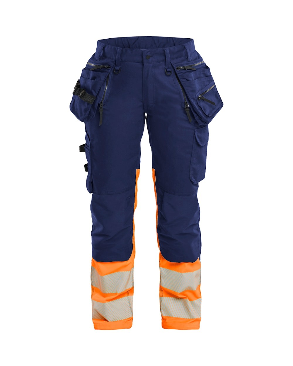 Pantaloni da Lavoro Alta Visibilit� Stretch Multitasche Blaklader Donna 703011498933C42