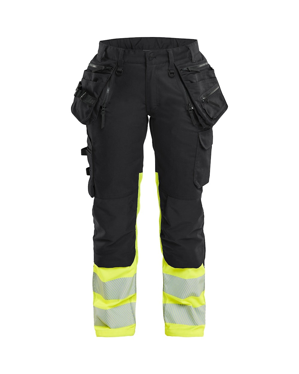 Pantaloni da Lavoro Alta Visibilit� Stretch Multitasche Blaklader Donna 703011498933C42