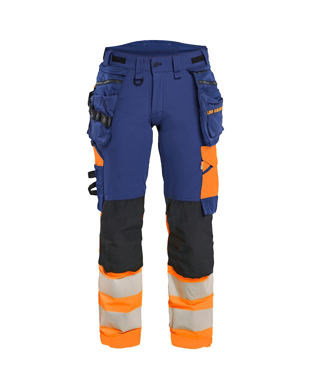 Pantaloni da Lavoro Alta Visibilit� Stretch Multitasche Blaklader 4-Vie Donna 702516488933C42