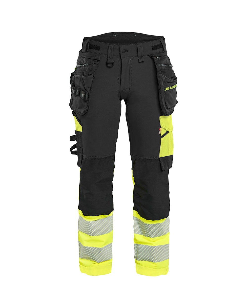 Pantaloni da Lavoro Alta Visibilit� Stretch Multitasche Blaklader 4-Vie Donna 702516488933C42