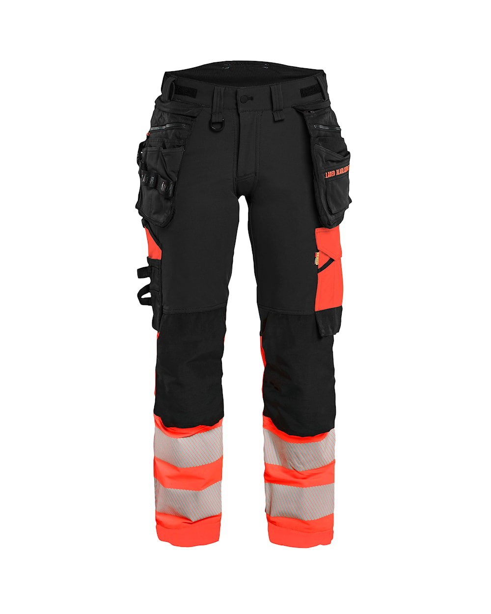 Pantaloni da Lavoro Alta Visibilit� Stretch Multitasche Blaklader 4-Vie Donna 702516488933C42