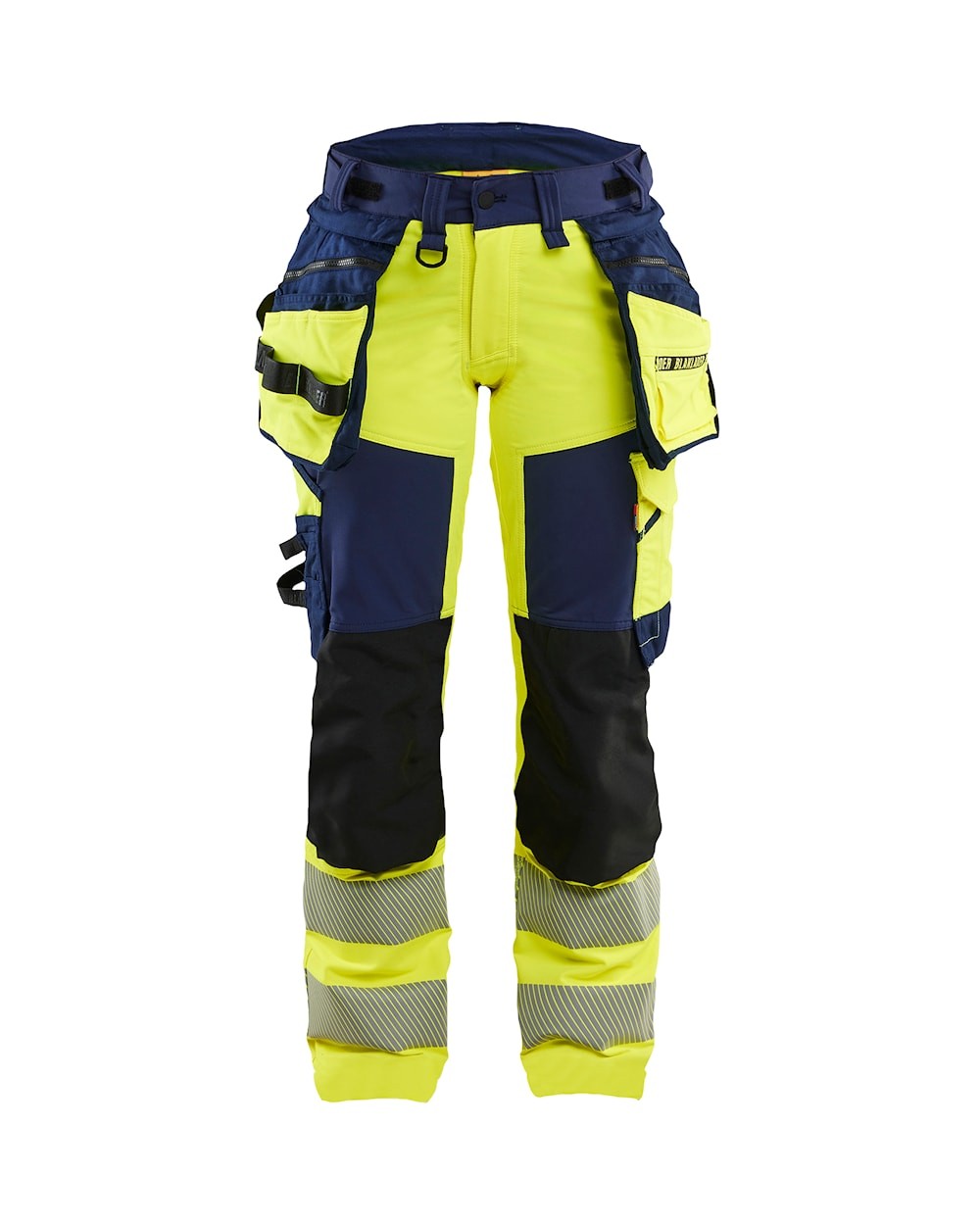 Pantaloni da Lavoro Alta Visibilit� Stretch Multitasche Blaklader 4-Vie Donna 702216483389C42