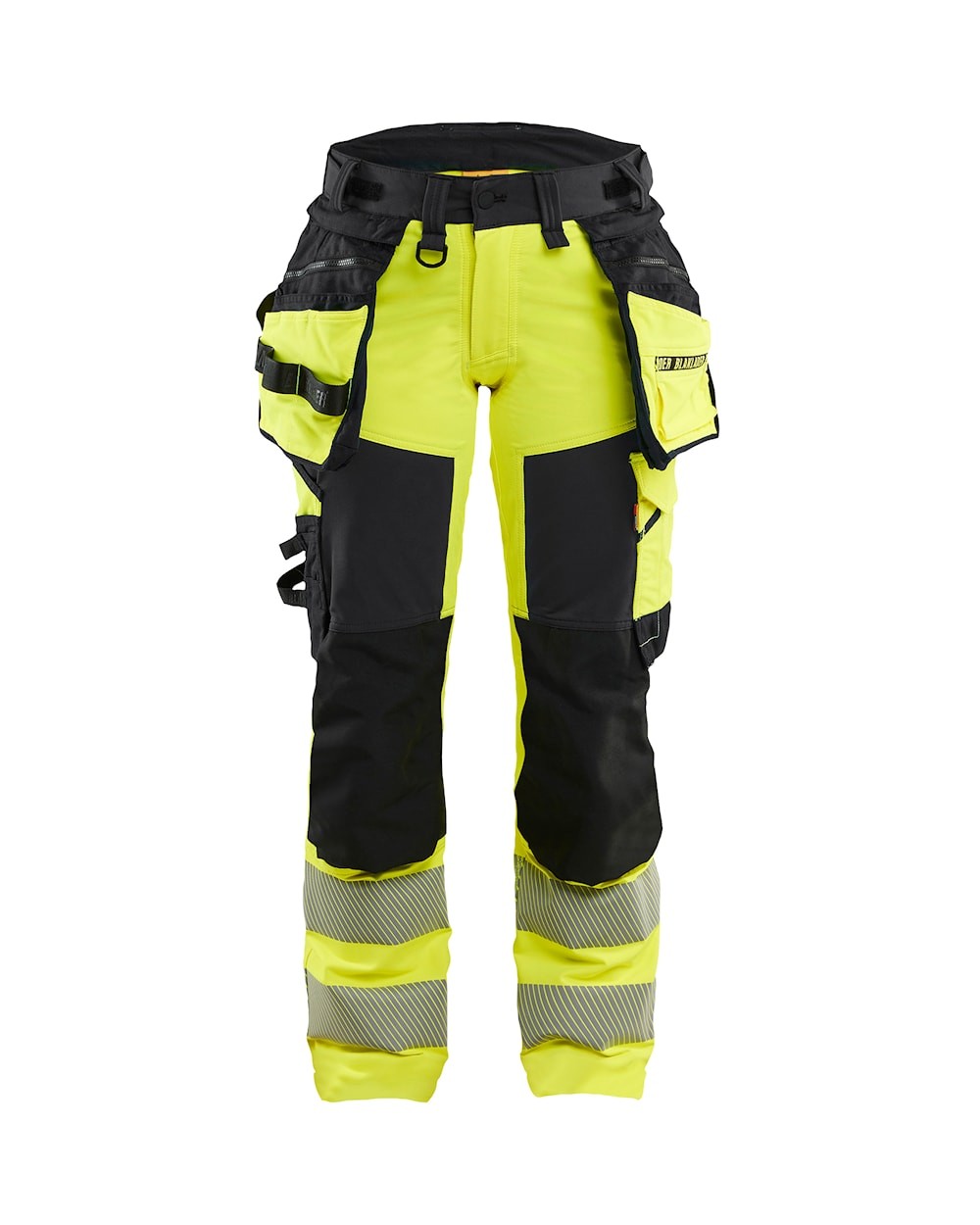 Pantaloni da Lavoro Alta Visibilit� Stretch Multitasche Blaklader 4-Vie Donna 702216483389C42