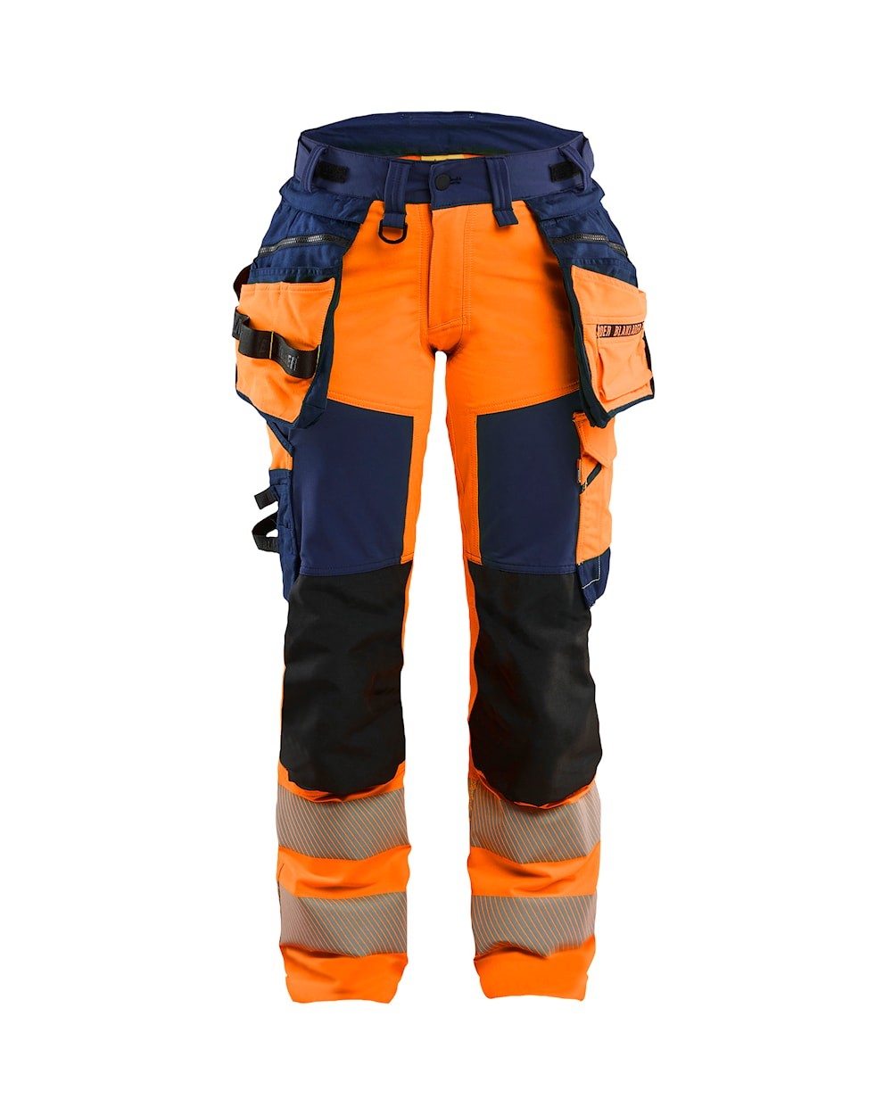 Pantaloni da Lavoro Alta Visibilit� Stretch Multitasche Blaklader 4-Vie Donna 702216483389C42