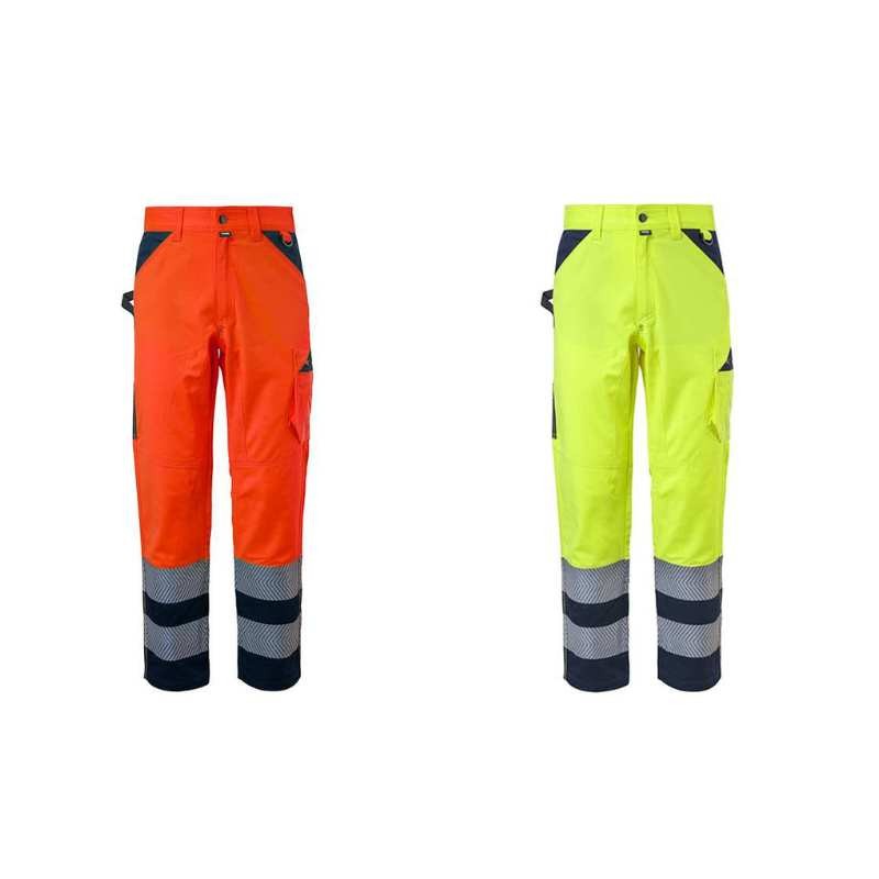 Pantaloni da Lavoro Alta Visibilit� Multitasche Rossini Hella Hi-Vis A00132
