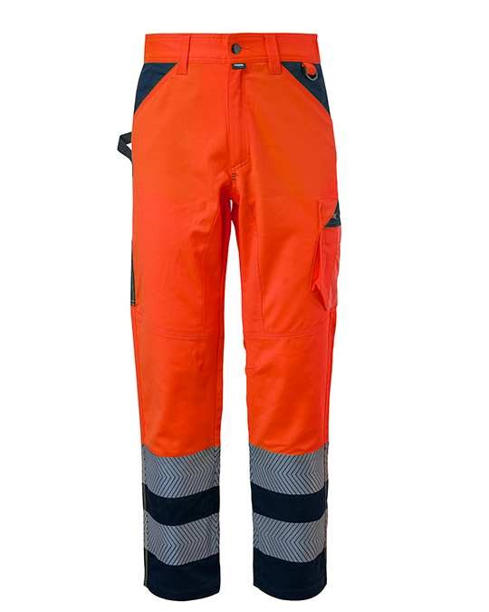 Pantaloni da Lavoro Alta Visibilit� Multitasche Rossini Hella Hi-Vis A00132