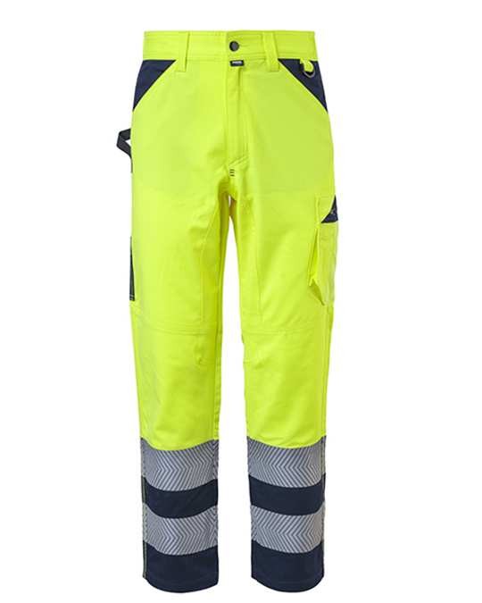Pantaloni da Lavoro Alta Visibilit� Multitasche Rossini Hella Hi-Vis A00132