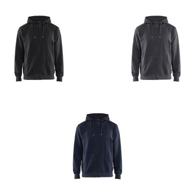 Felpa da Lavoro Blaklader zip intera con capuccio 100% cotone 336611588600L