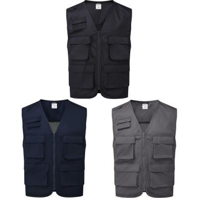 Gilet da Lavoro Multitasche Zip Intera Portwest C704