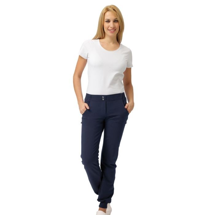 Pantaloni donna in cotone Hope Dr.Blue Siggi - 04PA0828/00-0678