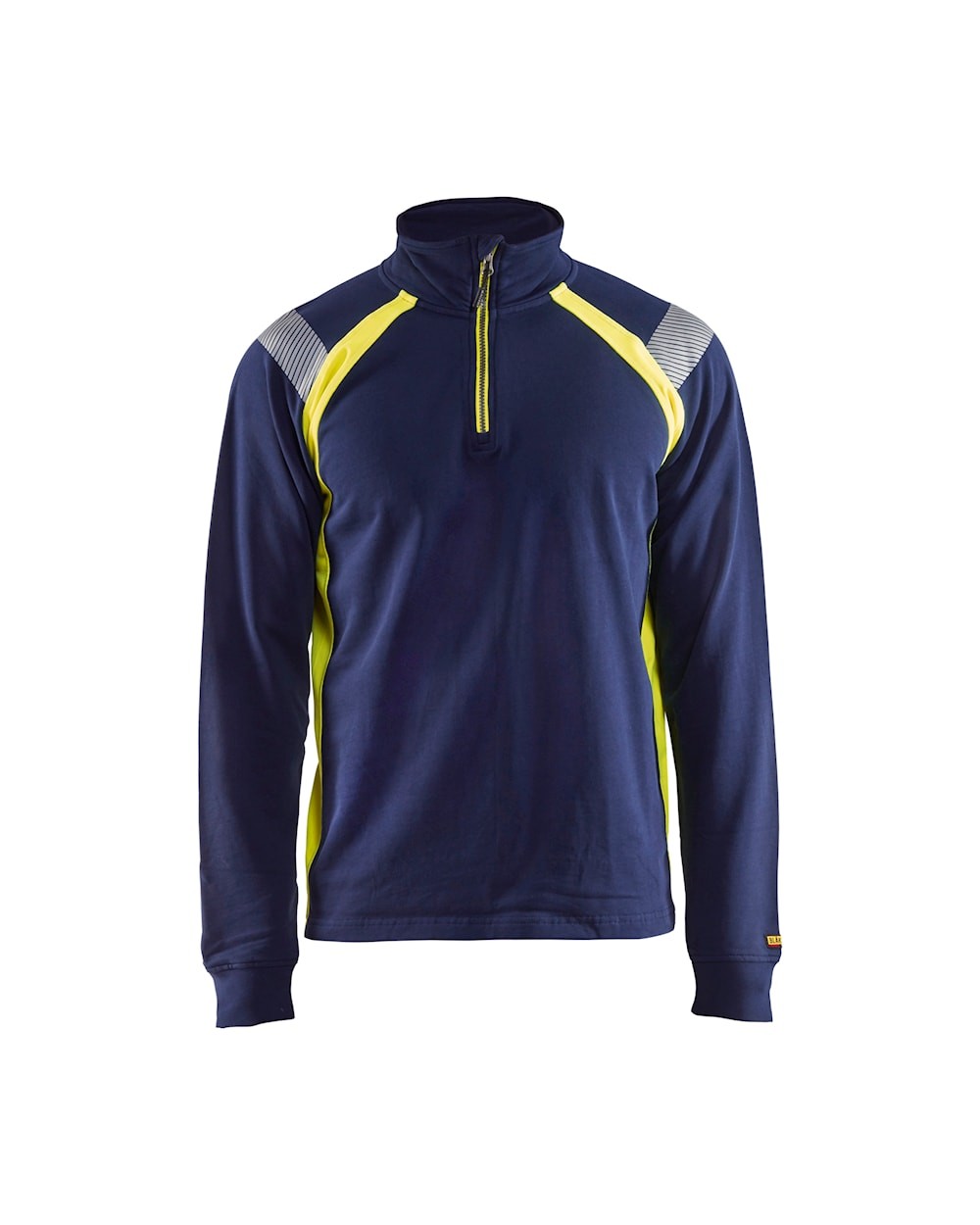 Felpa da Lavoro Blaklader 100% cotone mezza zip 343211588933L